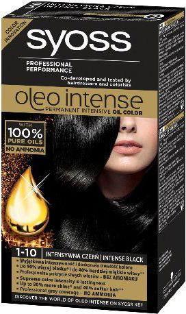 Produktbild Syoss Oleo Intense Hair Dye 1-10 Intensive Black (1-10)