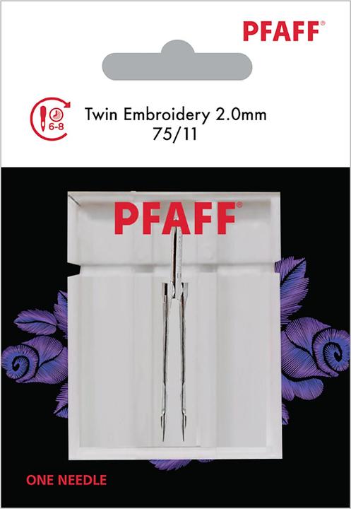 Image du produit Pfaff PF Aiguille jumelée 2MM 75/11 1PK