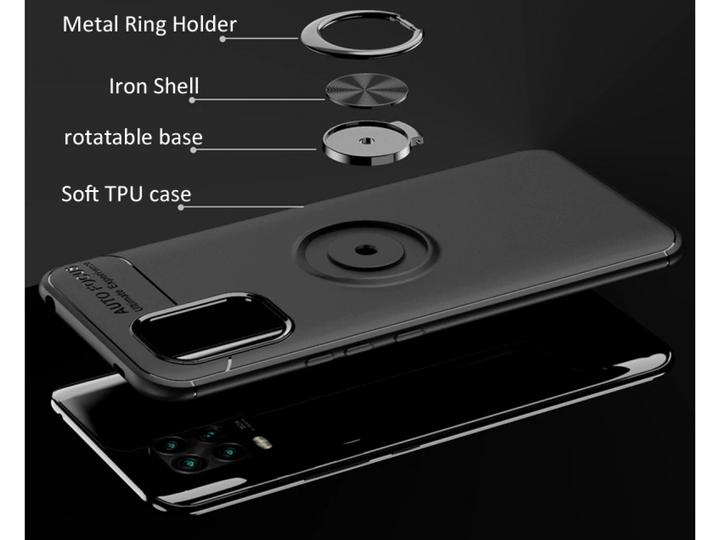 Actual product image Screenguard RingCase 360 Degree Xiaomi Mi 10 Lite Case (Mi 10 Lite)