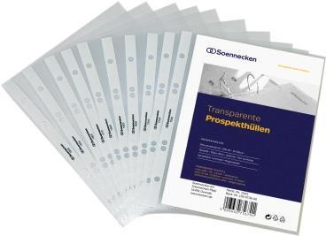 Soennecken Brochure sleeve 1506 DIN A5 PP transparent 100 pcs./pack. (A4, 1 x)