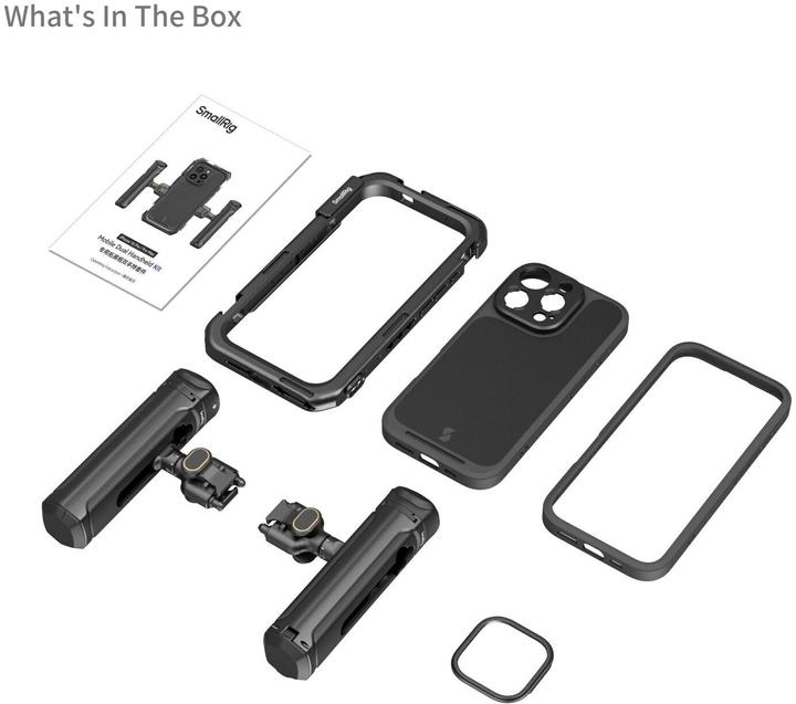 Produktbild SmallRig Mobile Dual Handheld Kit für iPhone 16 Pro Max (Cage)