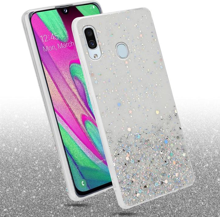 Produktbild Cadorabo TPU Cover funkelnder Glitter (Samsung Galaxy A40)