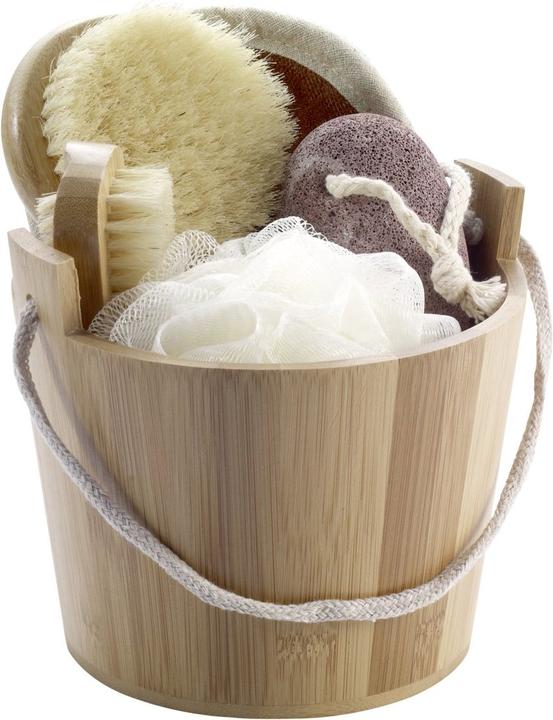 Body Vital Set benessere in vasca di bambù (Set per la cura dei capelli)