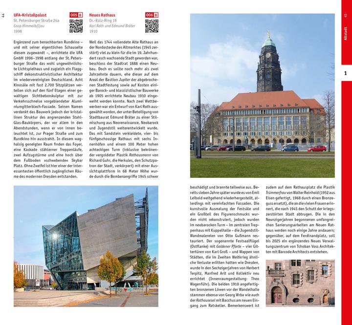 Actual product image Dresden. Architekturführer (German, Hamm, OliverG, 2022)