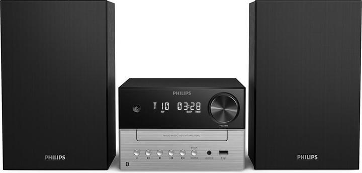 Actual product image Philips TAM3205M2/12 Mini Stereoanlage schw (Bluetooth, CD player, 1x 18 W)