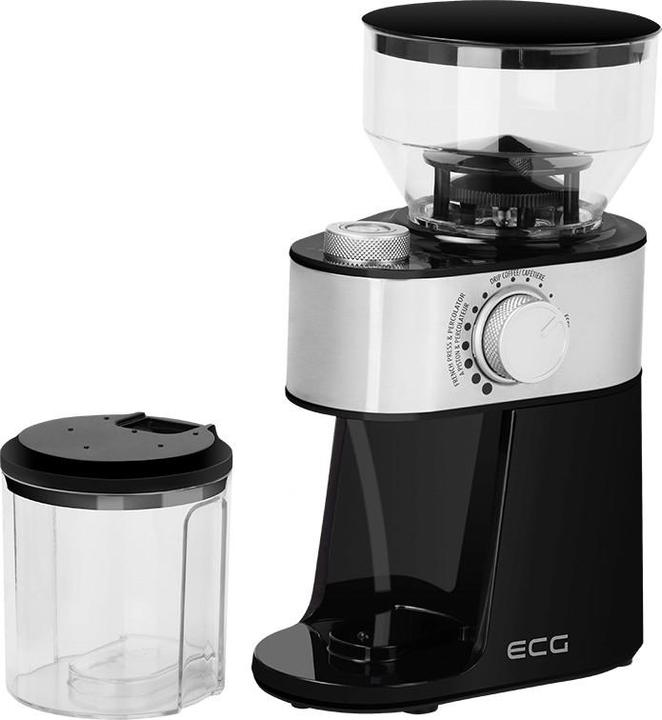 Productafbeelding ECG Koffiezetapparaat Elektrische koffiemolen KM 1412 Aromatico, 200W, 18 maalinstellingen, 2 - 12