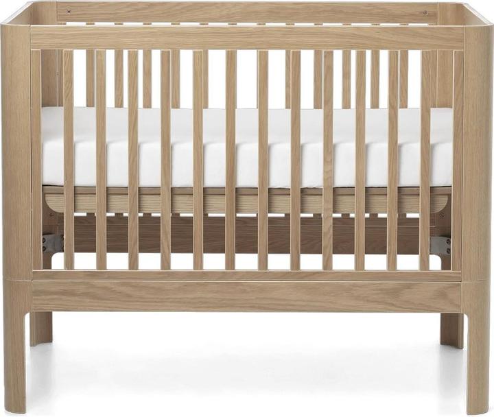 Actual product image Flexa Nova changing unit with cot incl. mattress Oak (Baby cot)