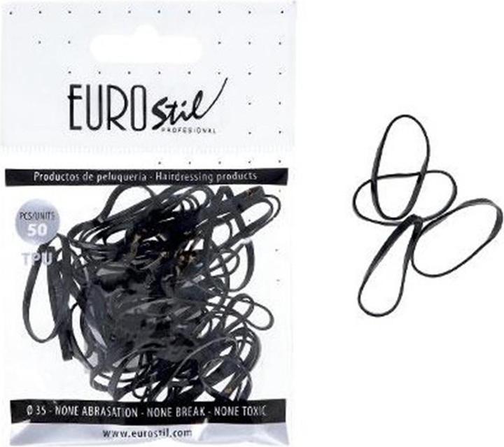 Produktbild Caso Zubehör der Marke Eurostil: Gummi-Haarsack Schwarze Gummibänder (Haargummi)