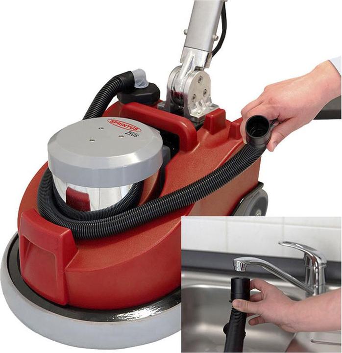 Image du produit Sprintus Monobrosse ZEUS, largeur de travail 17", jeu de brosses compris dans la