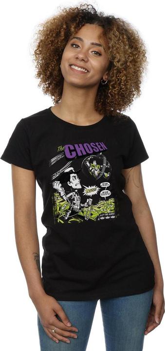 Actual product image Disney Womens/Ladies Toy Story Comic Cover Cotton T-Shirt (L)