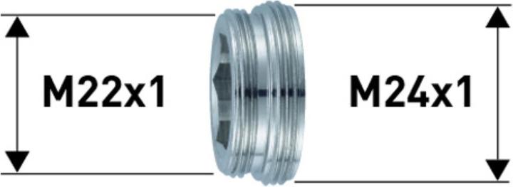 Produktbild Neoperl Reduktion M22x1, M24x1 Gewinde (Rohrreduktion)