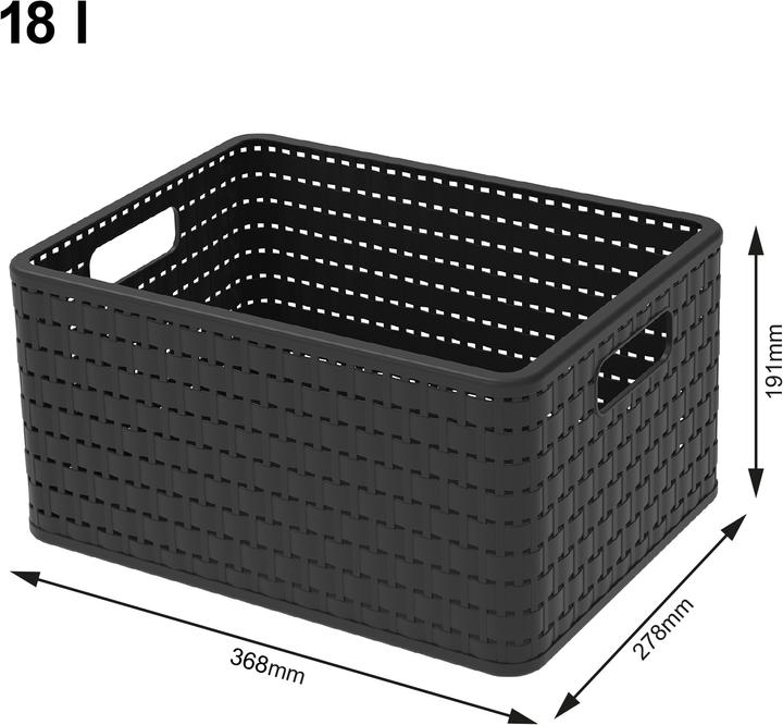 Immagine prodotto Rotho Paese (1 x, 36,8 x 27,8 x 19,1 cm)