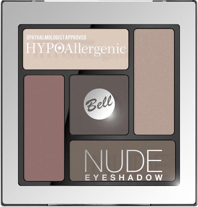 Image du produit Bell Cosmetics Ombre à paupières HypoAllergenic Nude hypoallergenic satin-cream eye shadows 01 5g (01)