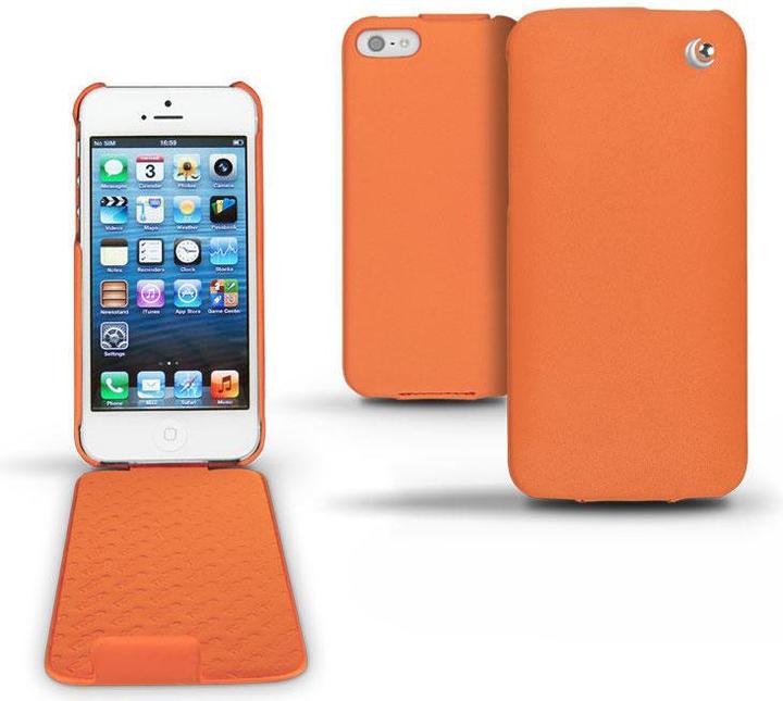 Productafbeelding Noreve Lederen omslag verticaal (Apple iPhone 5)