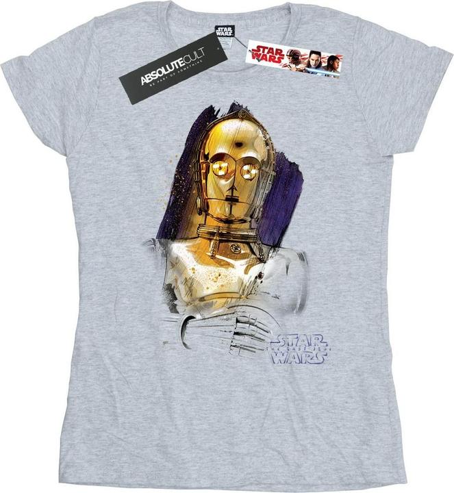 Produktbild Star Wars The Last Jedi C3PO Brushed TShirt (S)
