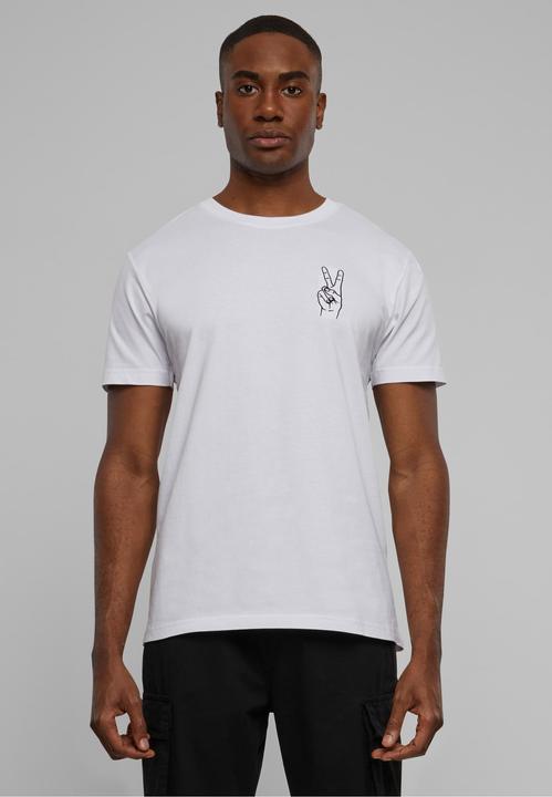 Actual product image Mister Tee Peace Sign Tee EMB - 119315 (L)
