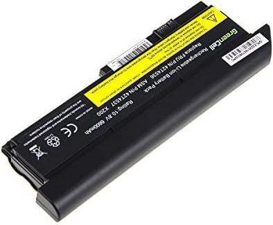 Actual product image Lenovo GREENCELL LE22 Baterija Žalias Cell for IBM Thinkpad X200 7454T X200 745 (9 Cells, 6600 mAh)