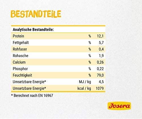 Image du produit Josera Poulet avec filet de boeuf pour chats 16x70g (Adulte, 16 pcs, 1344 g)