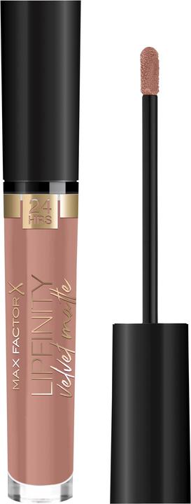 Actual product image Max Factor Lipfinity Velvet Matte Liquid Lipstick No. 040 Luxe Nude 3.5g (040 Luxe Nude)