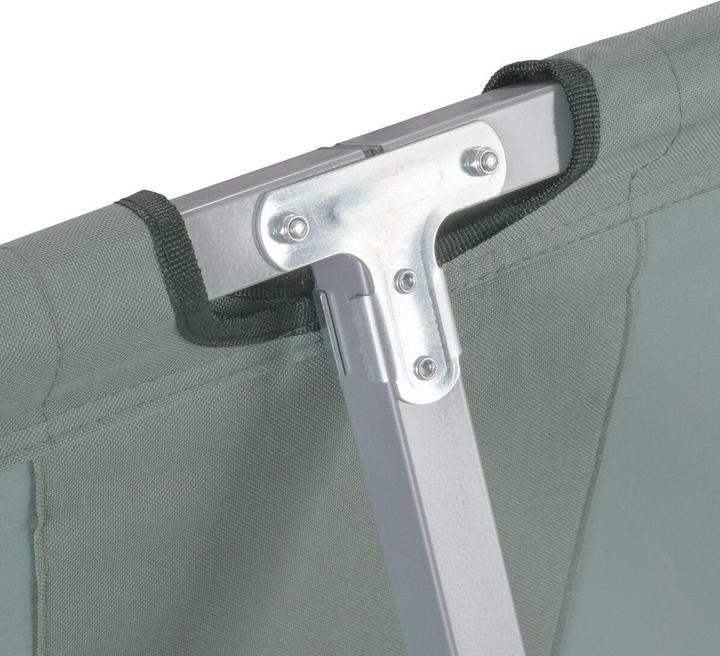 Image du produit Stahlwerk Chaise longue de camping 150 kg 190x63 cm Lit de camp Lit pliant de camping