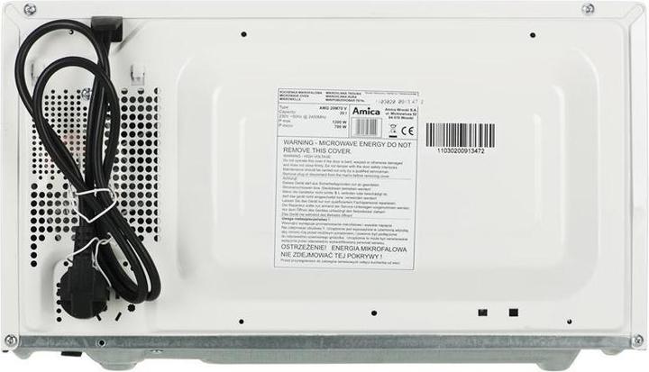 Immagine prodotto Amica Fornello AMG 20M70 V (700W, bianco) (20 l)