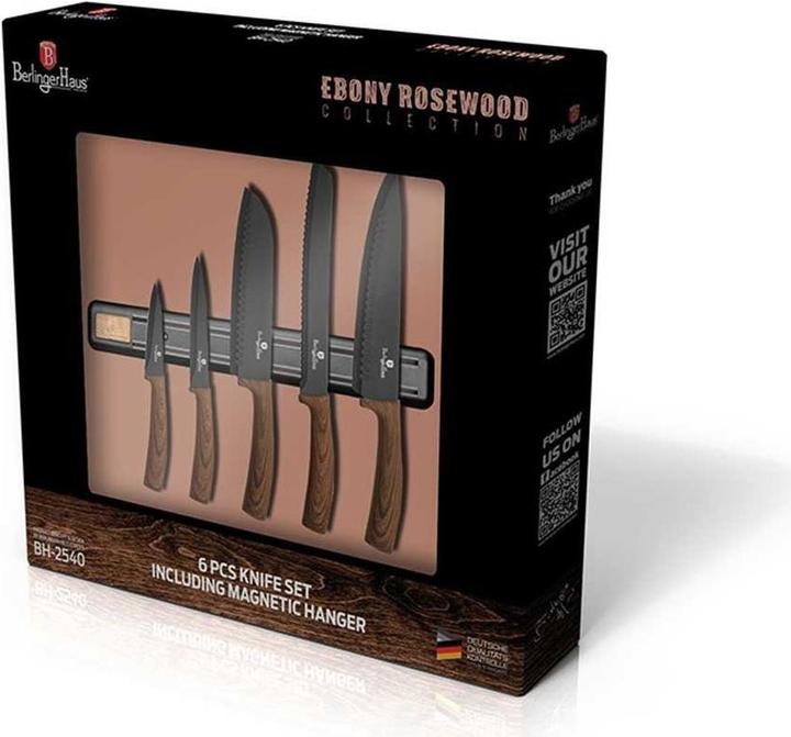 Immagine prodotto BerlingerHaus Set Di 5 Coltelli Da Cucina Con Banda Magnetica Berlinger House Bh-2540