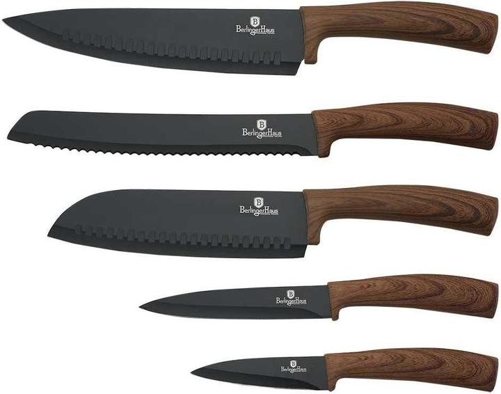 Immagine prodotto BerlingerHaus Set Di 5 Coltelli Da Cucina Con Banda Magnetica Berlinger House Bh-2540