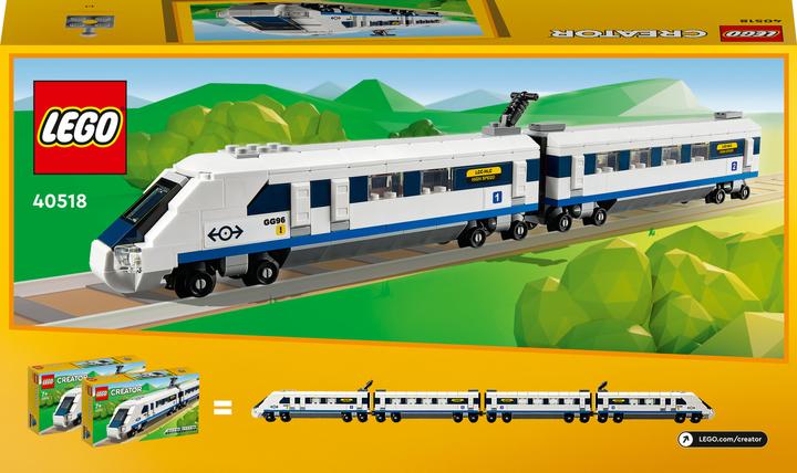 Actual product image LEGO High-speed train (40518, LEGO Creator 3-in-1)