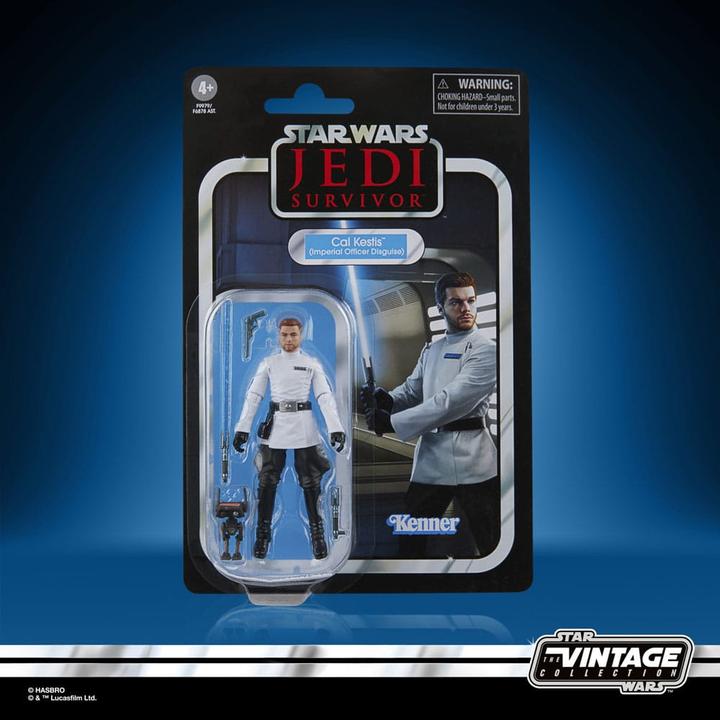 Image du produit Hasbro Star Wars Jedi : Survivor Vintage Collection Figurine Cal Kestis (Officier Impérial Disguise) 10 cm