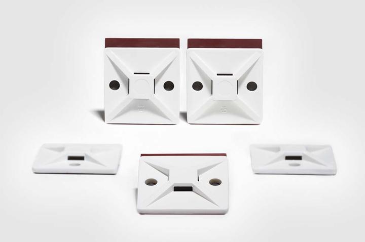 Immagine prodotto HellermannTyton Base adesiva (Fascette in velcro, 28 mm, 100 pz.)