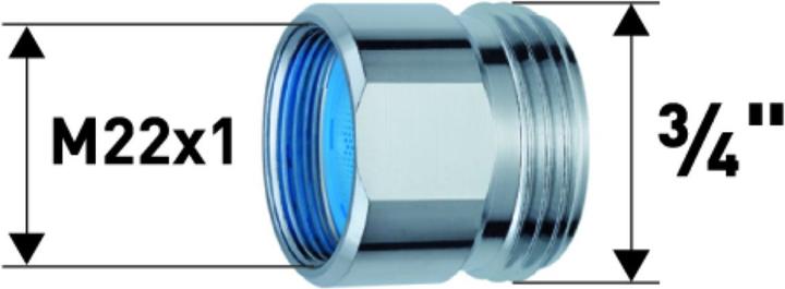 Image du produit Neoperl Réduction M24x1, M22x1, 3/4