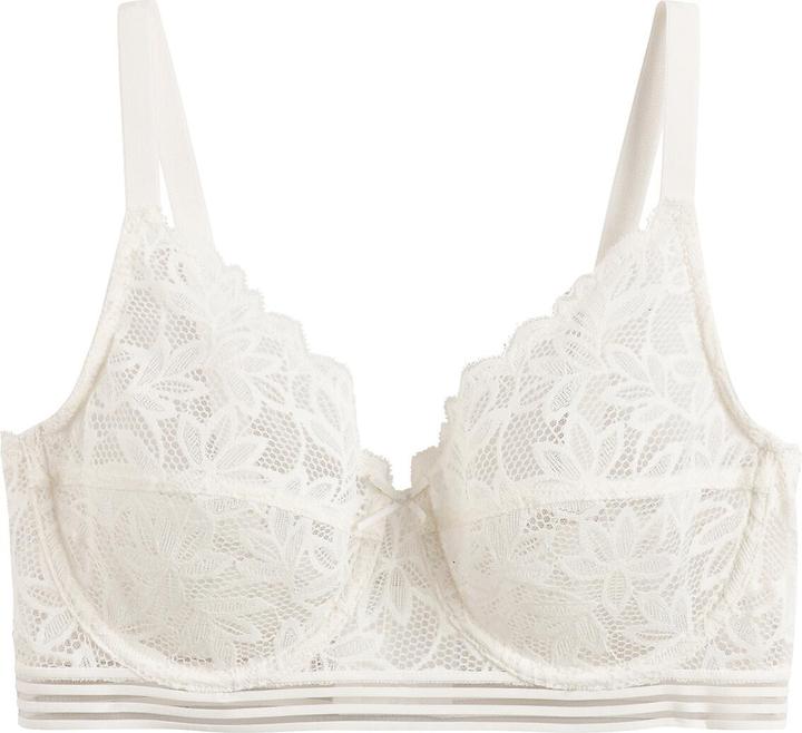 Actual product image La Redoute Collections Margaux lace minimiser bra (85 C)