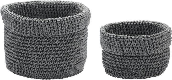 Actual product image Diaqua Soft basket in nylon grey (2 x, 12)