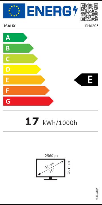 Label énergétique FreeVoice FlipGo double écran 16 (2560 x 1600 pixels, 16")