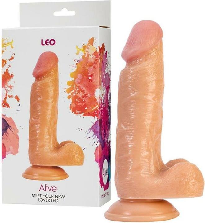 Actual product image Alive Realistic Penis Leo 17 cm