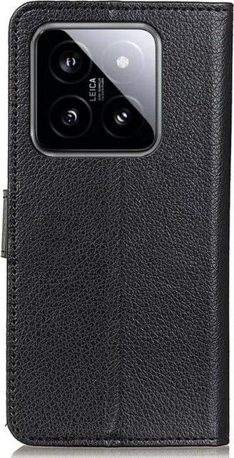 Produktbild MU Classic Litchi Leder Bookcover Series (Xiaomi 14 Pro)