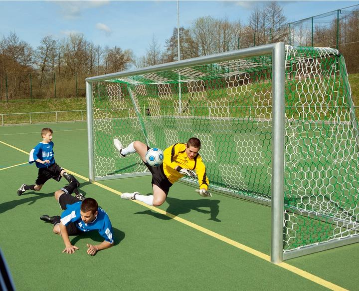 Image du produit Sport-Thieme Filets de but de football pour jeunes sans noeuds avec motif en damier