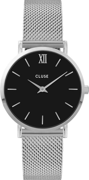 Cluse Minuit Mesh Silver (Analoguhr, 33 mm)
