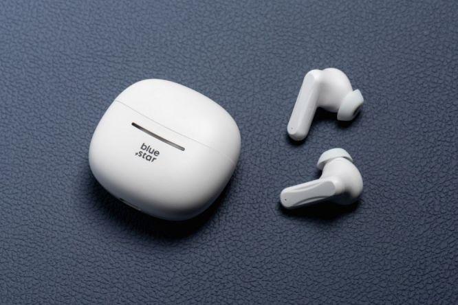 Immagine prodotto Wired headphones Blue Star BLUE STAR wireless earphones bluetooth TWS BK44 white (Senza fili)