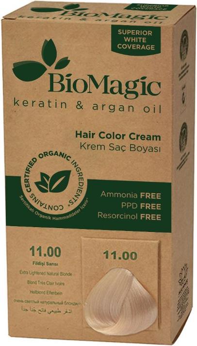 Biomagic Haarfarbe sehr helles Platinblond (11.00) 250 g - Biomagisch