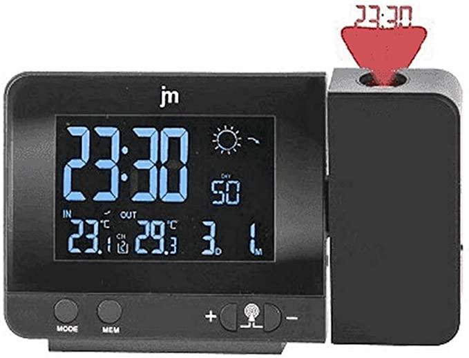 Image du produit JM Lowell Justaminute JD9714 station météo numérique Noir LED AC