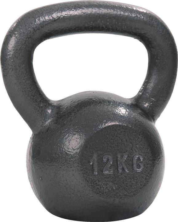 Produktbild Sport-Thieme Kettlebell Hammerschlag, lackiert, Grau (1 x 12 kg)