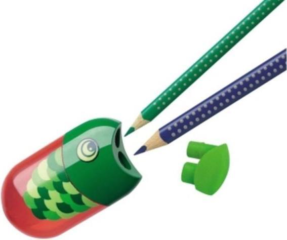 Image du produit Faber-Castell Boîtes de conserve à double pointe avec gomme