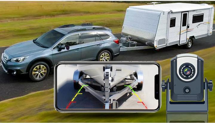 Immagine prodotto Apfelkiste Telecamera di retromarcia wireless WiFi magnetica per auto
