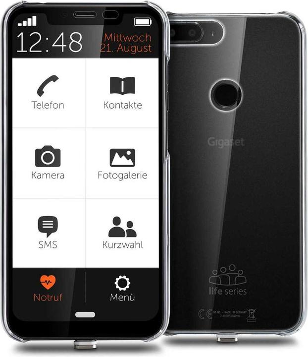 Gigaset GS195LS (32 GB, Titanium Grey, 6.18", Dual SIM, 13 Mpx, 4G)