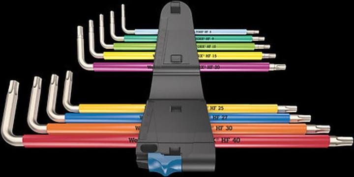 Produktbild Wera 3967/9 TX SXL Multicolour HF Stainless 1