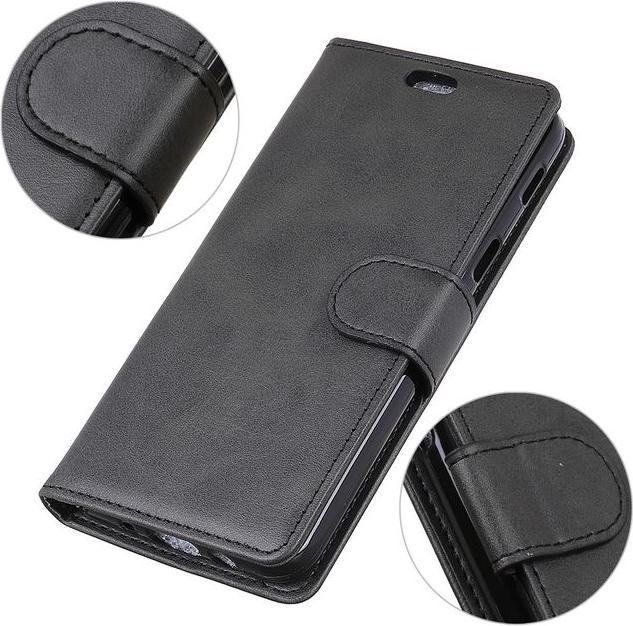 Productafbeelding MU Classic Classic IV Lederen Boekomslag Serie (Motorola Moto G7 Play)