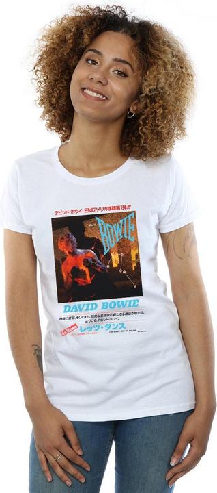 Immagine prodotto David Bowie Asian Poster Maglietta Donna (S)