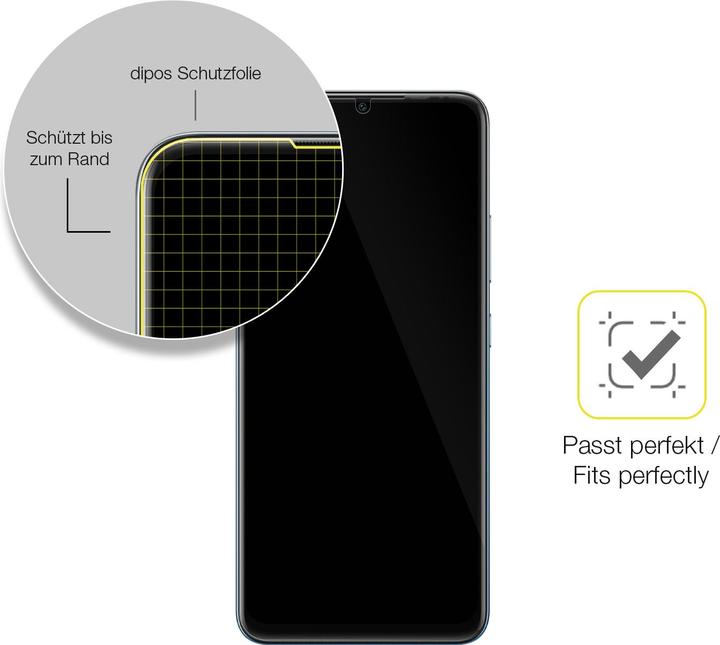 Image du produit Dipos Film de Protection d’écran Full-Cover 3D (2 pièce(s), Infinix Smart 7 HD)