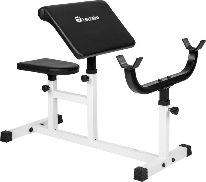 Actual product image tectake Bicep curls weight bench